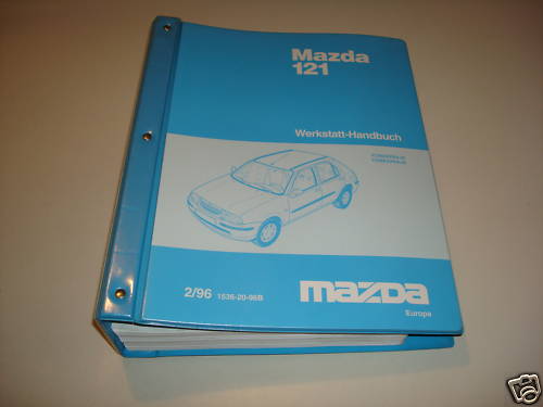 Werkstatthandbuch mazda 121 - werkstatthandbuch,