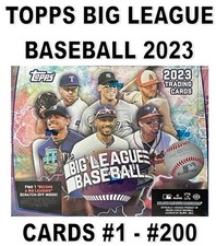 2023 TOPPS BIG LEAGUE BASEBALL