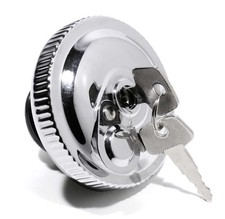 Tankdeckel abschließbar Chrom