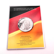 5 x 10 Euro Gedenkausgaben 2011 der BRD 