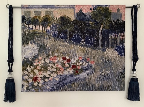 Gobelin wandteppich blumen - wandteppich,