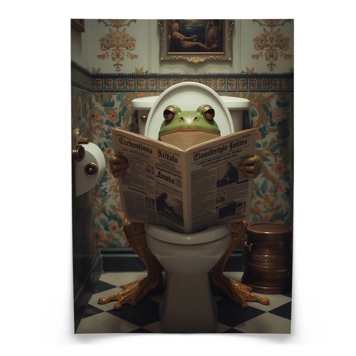 Muralo poster für - für, wc