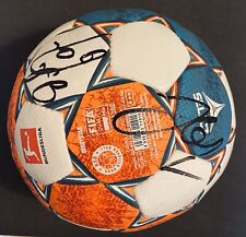 Orginal Derbystar Bundesliga Ball mit Unterschrift 