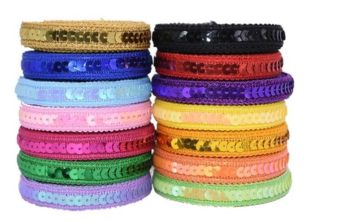 12mm paillettenborte - 1*, 5*