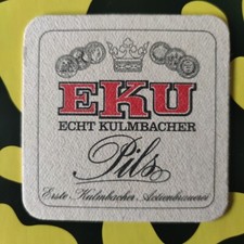 Alter Bierdeckel - EKU Echt