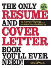 The Only Resume and Cover Letter Book Youll Ever Need!:... | Buch | Zustand gut