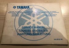 Origiginal Yamaha Werkstatt Handbuch "De Carbon" Monocross Radaufhängung D,eng,F
