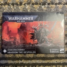 Games Workshop Warhammer 40k Space Marine Chaos Abaddon the Despoiler