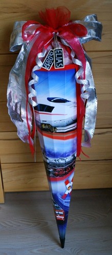 Schultüte ice cm 6 eck - "ice", 85