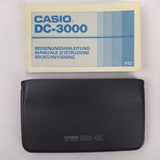 Casio DC-3000 Data-Cal Taschenrechner & Organizer mit Bedienungsanleitung