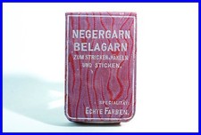 kleines Notiz Buch Werbegeschenk " ..... Garn"  Bleistift / 1920's notebook