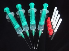 4x 10ml Einmalspritze mit