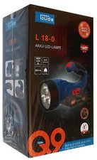 Güde L18-0 Akku LED Lampe Arbeitslampe Taschenlampe Leuchte ohne Akku, Ladegerät