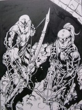 comic original zeichnung SCION