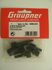 Graupner: 4-WD-Radachsen für