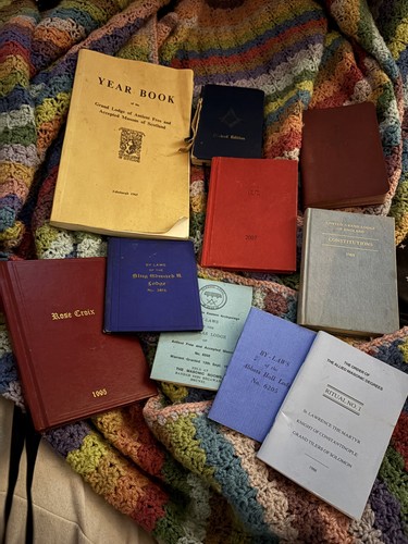 Vintage konvolut freimaurerei - konvolut,