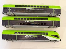 Piko Set City Airport Train CAT Dosto H0 mit Steuerwagen