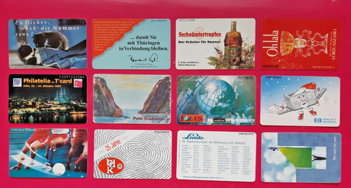 Telefonkarten deutschland - 12,