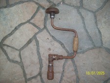 Retro Handbohrer Holz alt Deko Werkzeug Schreiner Zimmermann Vintage