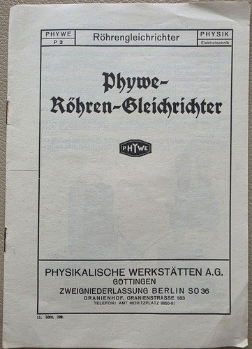 Werbeprospekt phywe - werbeprospekt,