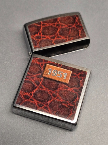 Zippo leather wrap - -leather, (-