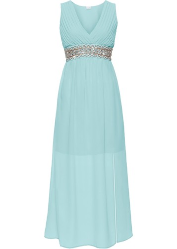 Abendkleid applikation gr - m,