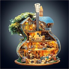 Holzpuzzle Erwachsene 3D