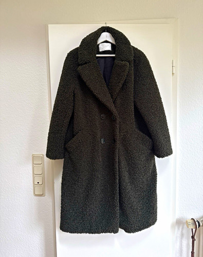 Zara damen teddy mantel - teddy,