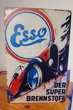Blechschild alte ESSO Werbung