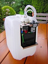 Tankstelle für Nitro- Sprit 10 Ltr+ E-Pumpe 12 V + Umpolschalter NEU & GEBRAUCHT