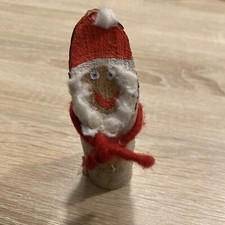 Nikolaus Figur, Weihnachtsmann, Birke, Holz, Ast, Handarbeit/ Handgefertigt
