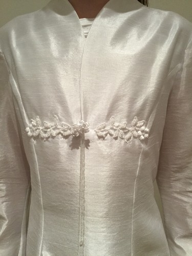 Kommunionkleid aus shantung - kommunionkleid,