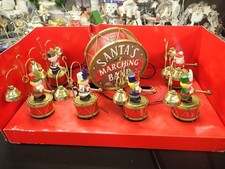 Mr. Christmas Santa's Marching Band 6x Musiker Vintage Kapelle Weihnachtskapelle