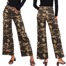 Damen Bootcut Cargohose