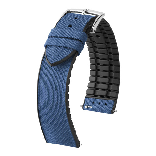 Uhrenarmband blau gummi - blau,,