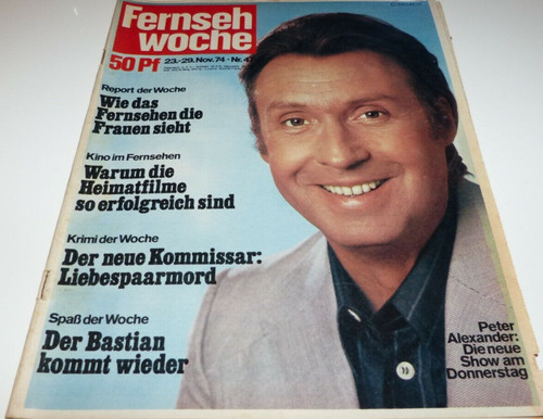 Fernsehwoche 1974 peter - fernsehwoche,