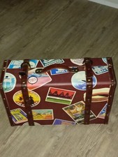 Koffer Andenken Städte Reise Souvenir Reisekoffer Holz Deko