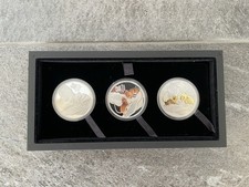 Lunar III - Jahr der Maus - Trio Silber inklusive Box und Zertifikat