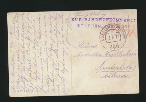 Feldpost karte kuk - ,