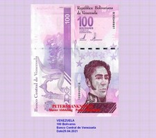 VENEZUELA  100 Bolivares
