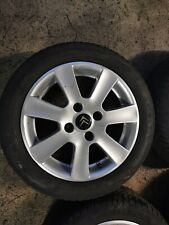 4  Borbet Alu Kompletträder Winterreifen 195/50R15 Citroen C2 C3 C4