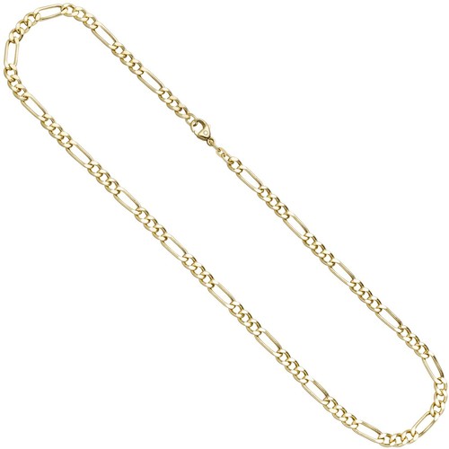Figarokette echt gold 333 - gold, 8k