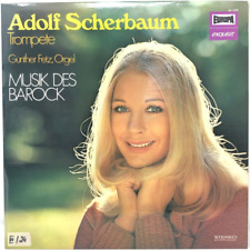12" Vinyl LP - EUROPA ex 1225 - Adolf Scherbaum Trompete - Musik des Barock