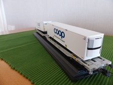 Doppel-Containertragwagen  Roco 67385 T2000 DSB - AAE