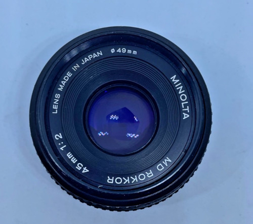Minolta rokkor 45mm 2 - 45mm, 1:2