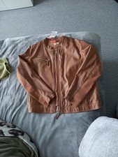 Lederimitat jacke mit stretch - mit,