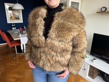 Faux Fur Jacke Raccoon
