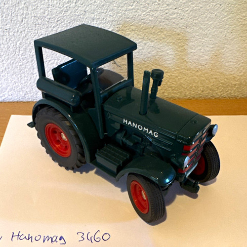 Siku hanomag traktor modell - traktor,