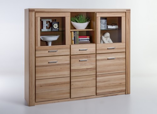 Vitrinenschrank highboard - vitrinenschrank,