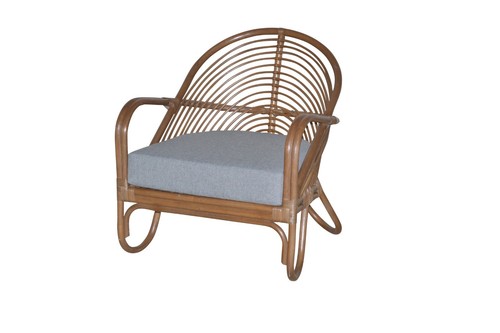 Rattansessel braun inkl